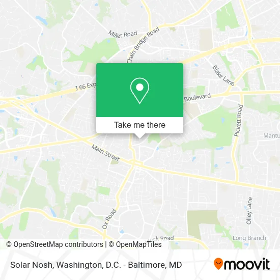 Solar Nosh map