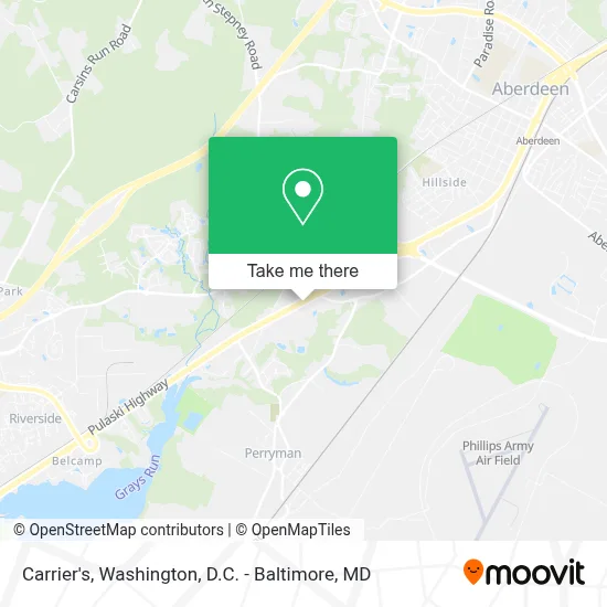 Carrier's map