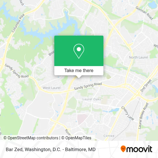 Bar Zed map