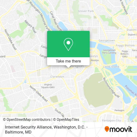Internet Security Alliance map