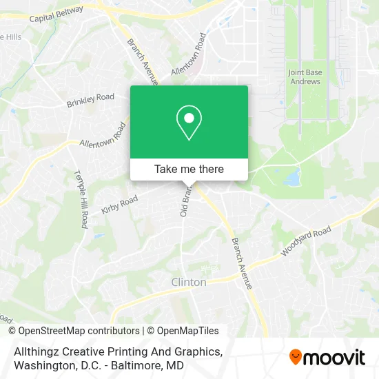 Allthingz Creative Printing And Graphics map
