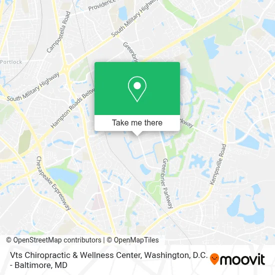 Vts Chiropractic & Wellness Center map