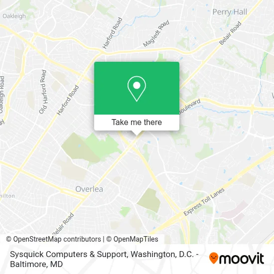 Sysquick Computers & Support map
