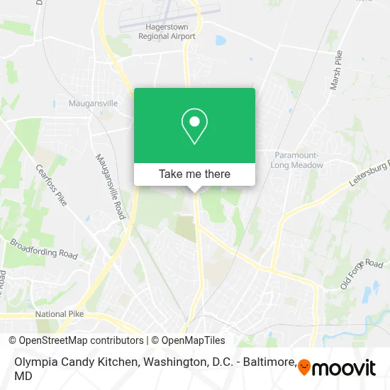 Olympia Candy Kitchen map