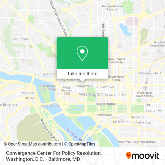Convergence Center For Policy Resolution map