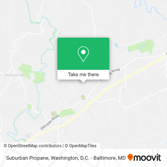 Suburban Propane map