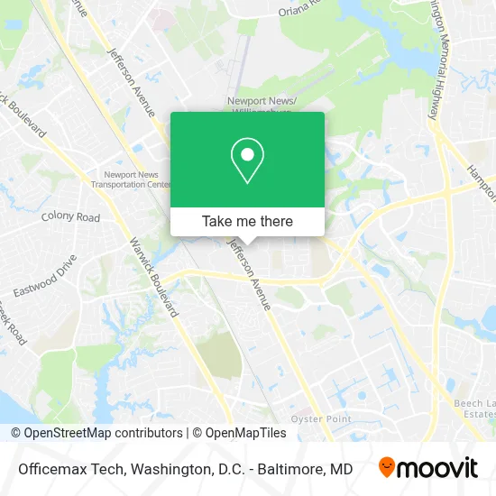Officemax Tech map
