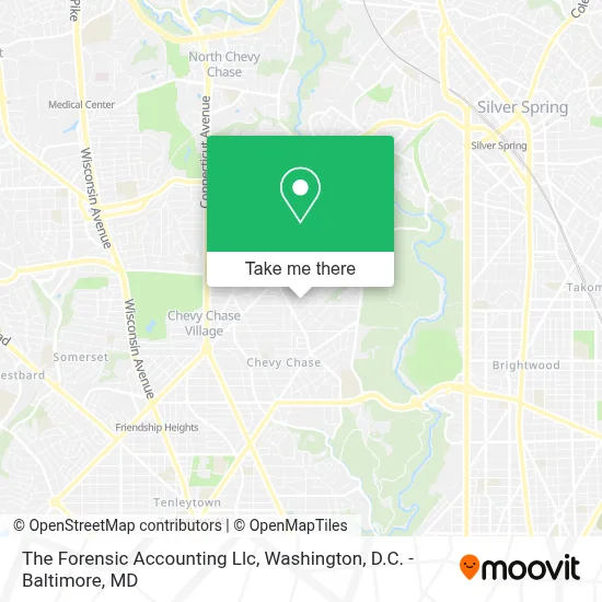 The Forensic Accounting Llc map