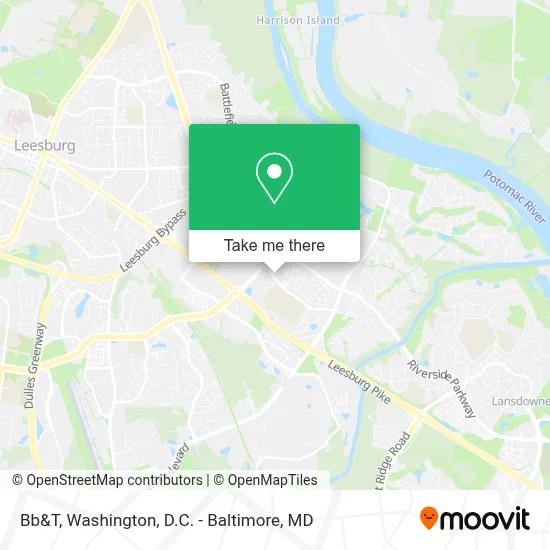 Bb&T map