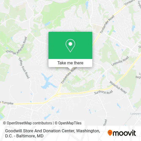 Goodwill Store And Donation Center map