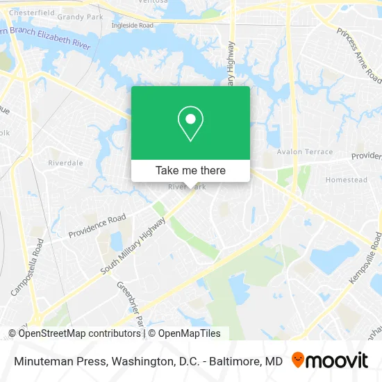 Minuteman Press map