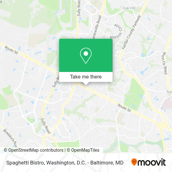 Spaghetti Bistro map