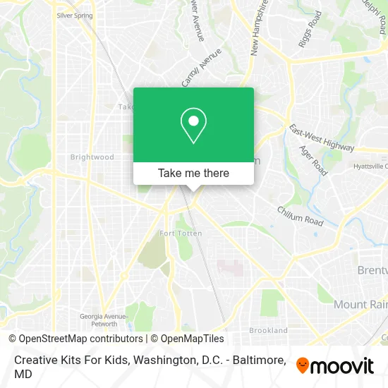 Creative Kits For Kids map