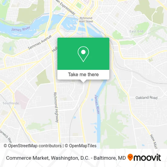Commerce Market map