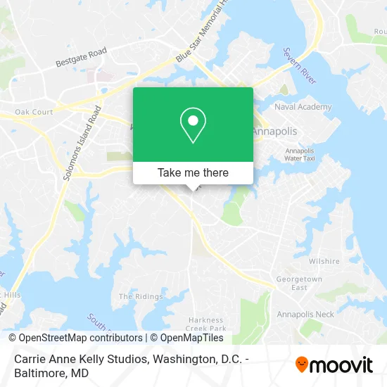 Carrie Anne Kelly Studios map