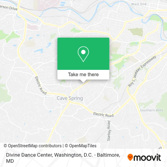 Divine Dance Center map