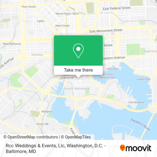 Rcc Weddings & Events, Llc map