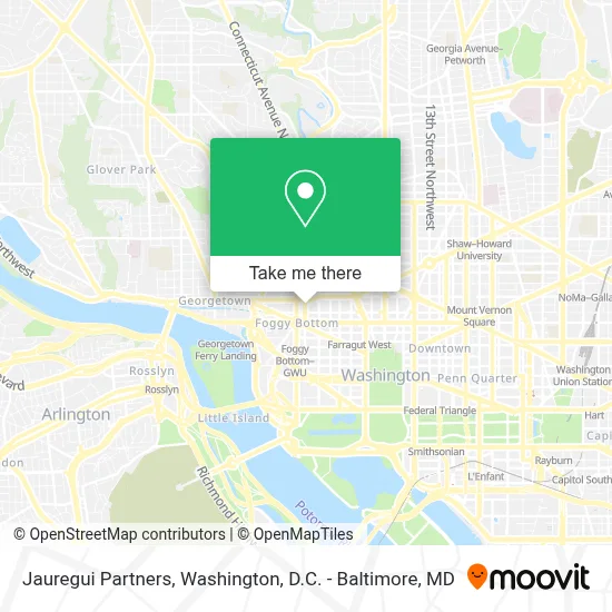 Jauregui Partners map