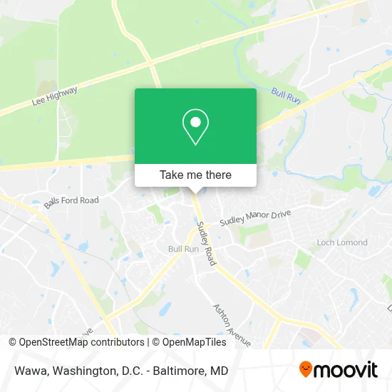 Wawa map