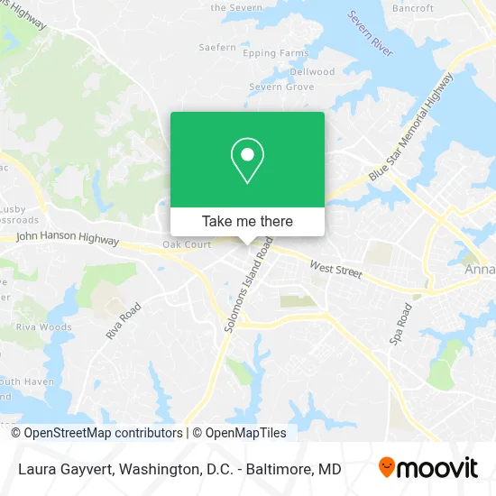 Laura Gayvert map