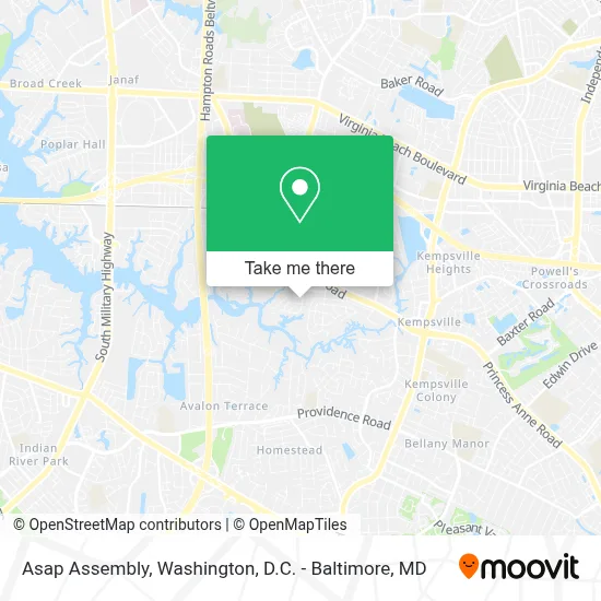 Asap Assembly map
