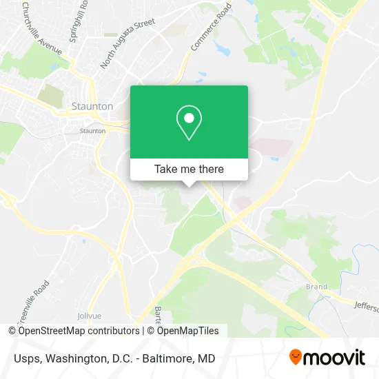 Usps map