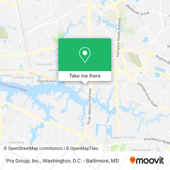 Pra Group, Inc. map