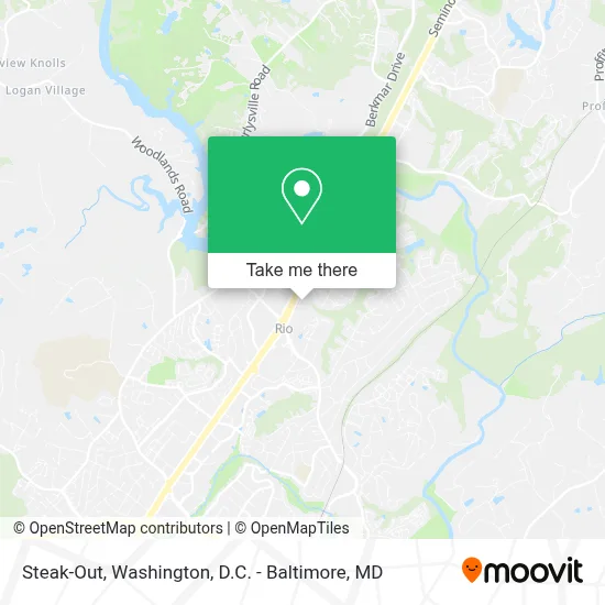 Steak-Out map