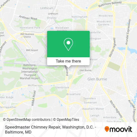 Speedmaster Chimney Repair map