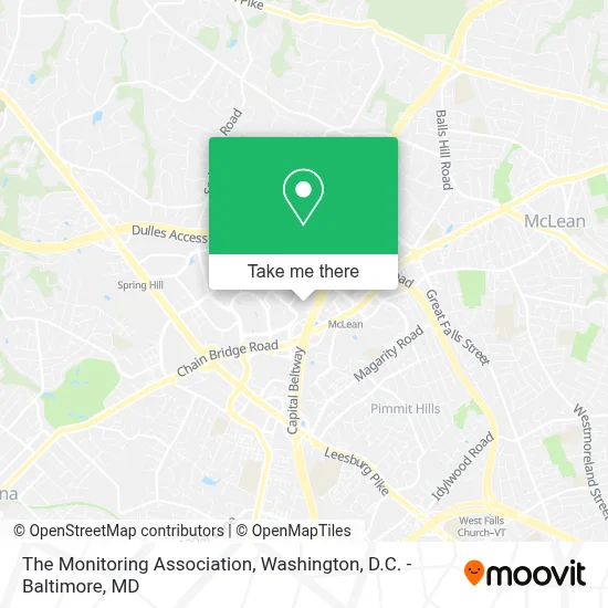 The Monitoring Association map