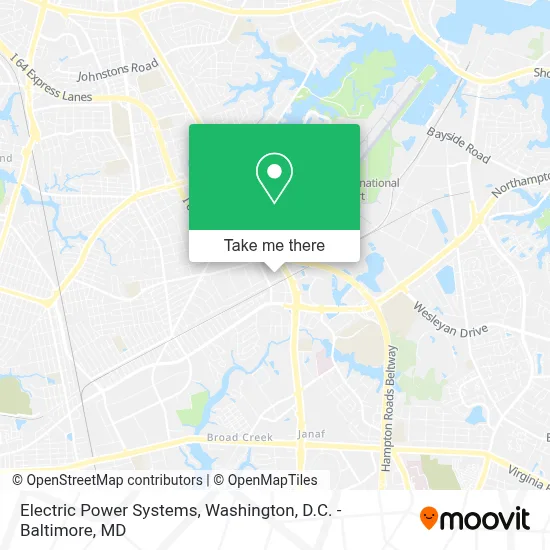 Electric Power Systems map