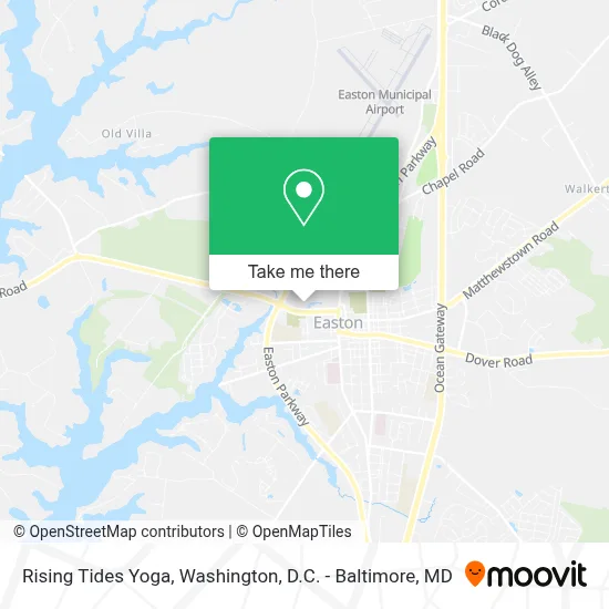 Rising Tides Yoga map