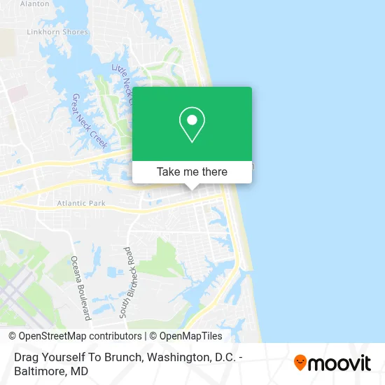 Drag Yourself To Brunch map