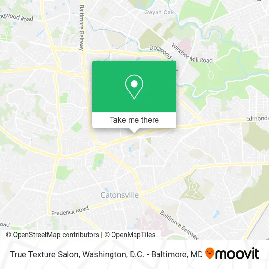 True Texture Salon map
