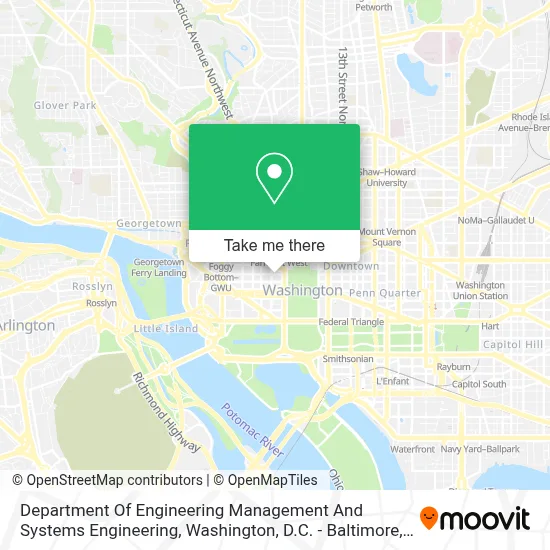 Department Of Engineering Management And Systems Engineering map