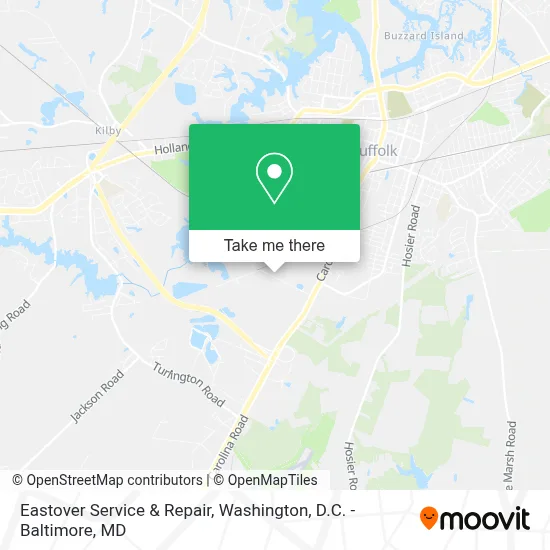 Eastover Service & Repair map