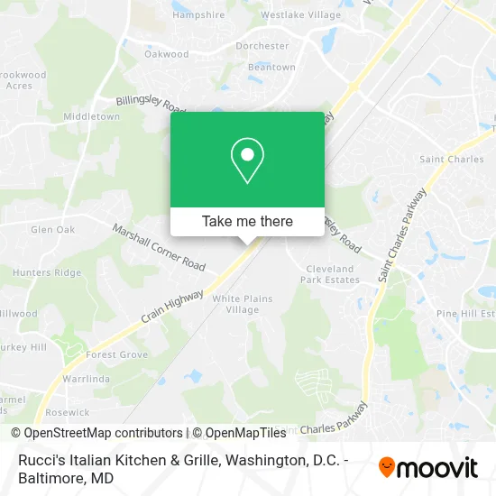 Rucci's Italian Kitchen & Grille map