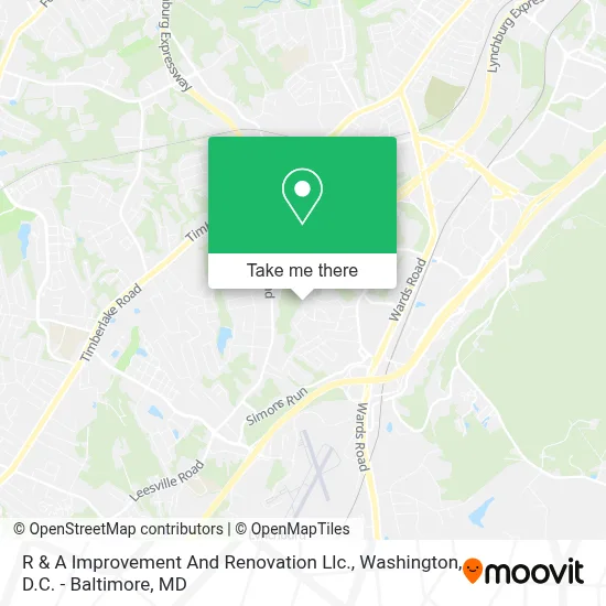 R & A Improvement And Renovation Llc. map