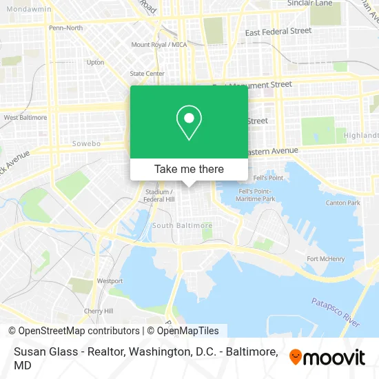Susan Glass - Realtor map
