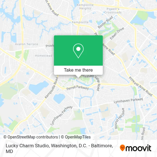 Lucky Charm Studio map