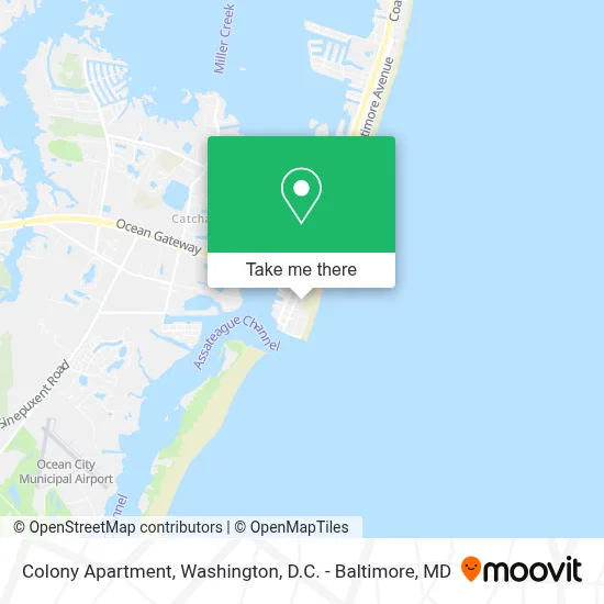 Colony Apartment map