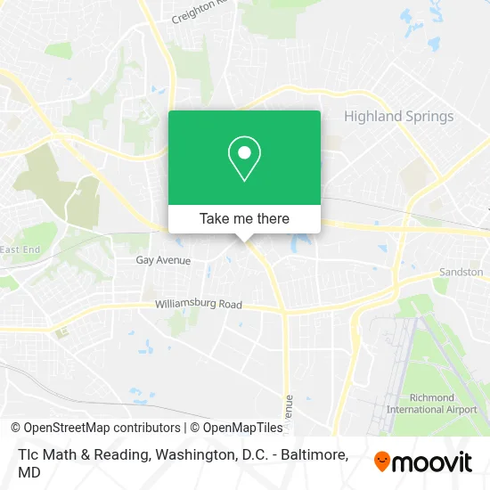 Tlc Math & Reading map