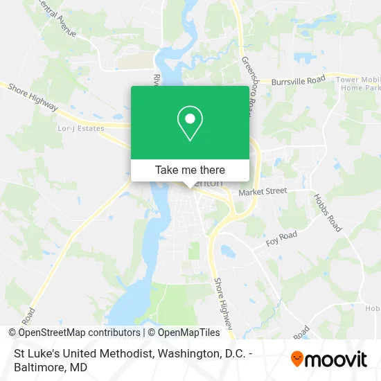 St Luke's United Methodist map