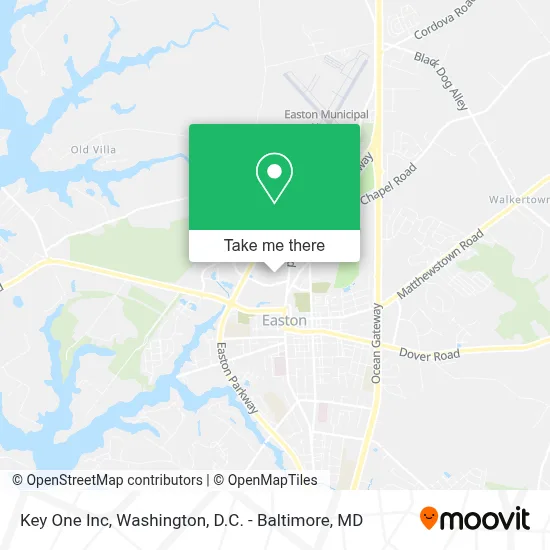Key One Inc map