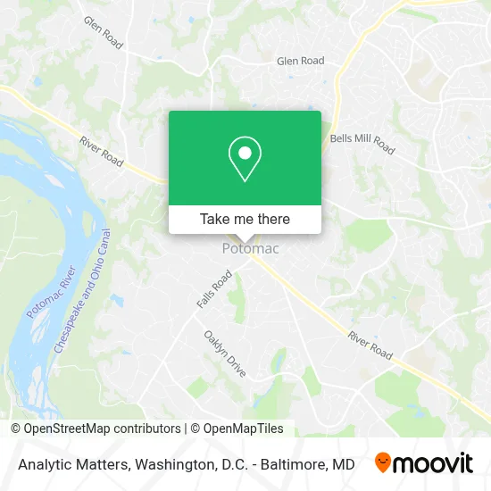 Analytic Matters map