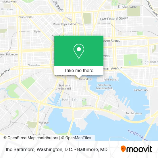 Ihc Baltimore map