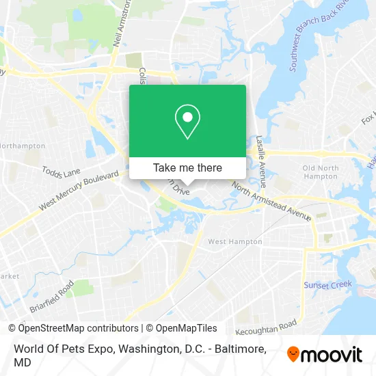 World Of Pets Expo map