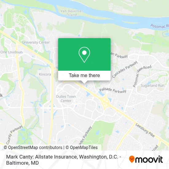 Mark Canty: Allstate Insurance map