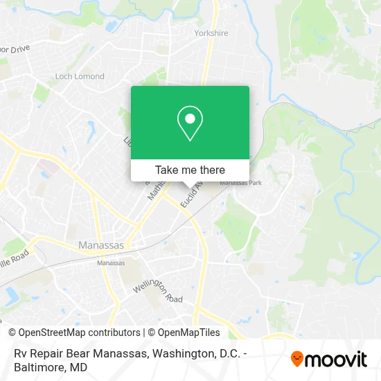 Rv Repair Bear Manassas map