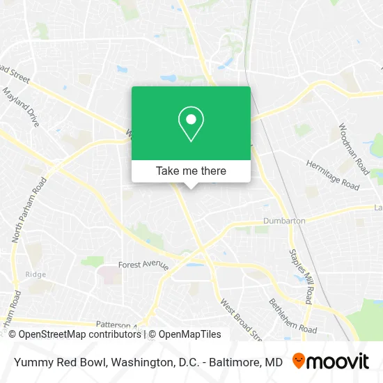 Yummy Red Bowl map